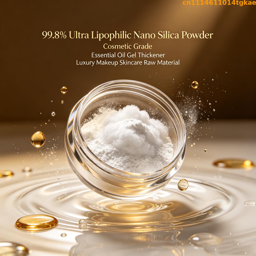 Luxury Skincare Essential - 99,8% ultra lipofilny proszek nano-silikonowy, zagęstnik