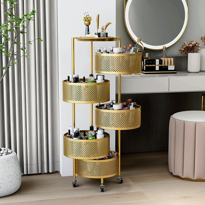 Luxury Skincare Essential - Luksusowy, wielowarstwowy organizer na kosmetyki do