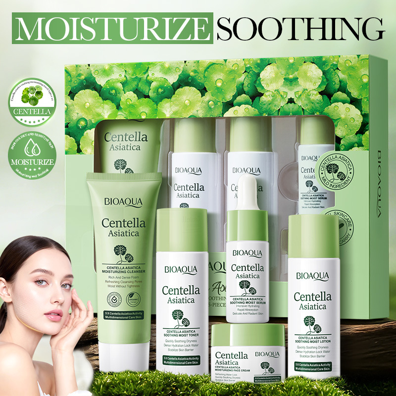 Luxury Skincare Wholesale - 5 sztuk/zestaw BIOAQUA Centella Asiatica Zestawy
