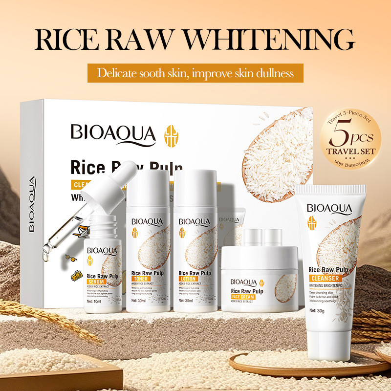 Luxury Skincare Wholesale - 5 szt. BIOAOUA Zestaw do pielęgnacji