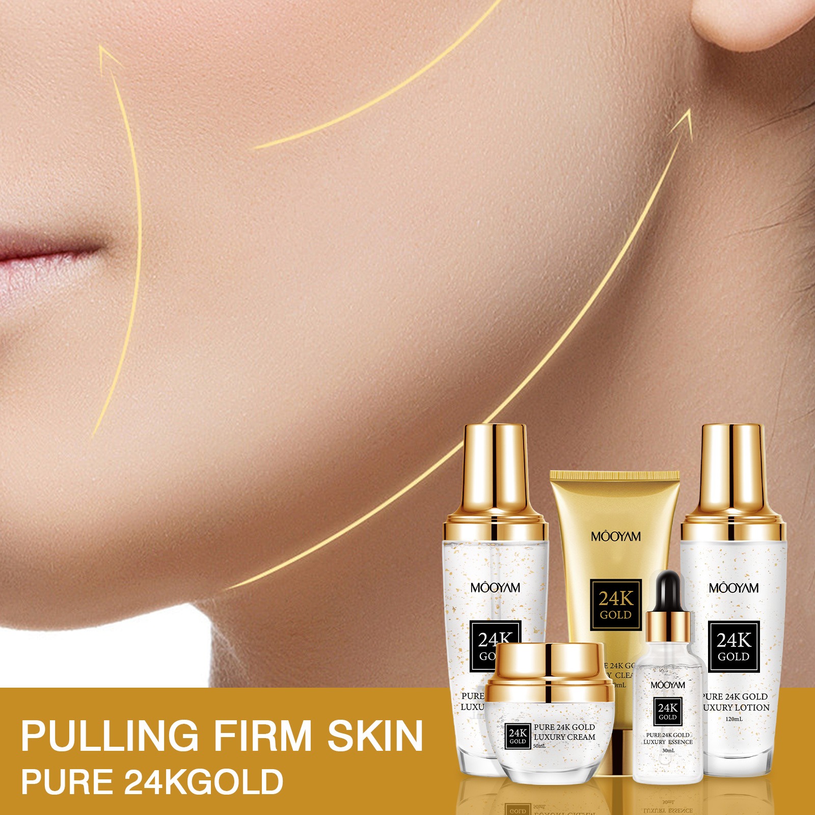 Złoty zestaw 24K LUXURY nawilż – Luxury Skincare Moisturizer recenzja i cena